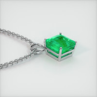 14.02 Ct. Emerald Pendant, Platinum 950 3