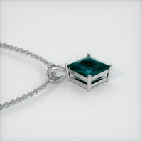 1.63 Ct. Gemstone Pendant, Platinum 950 3