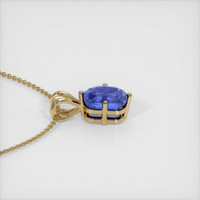 1.64 Ct. Sapphire Pendant, 14K Yellow Gold 3