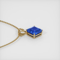 4.08 Ct. Sapphire Pendant, 14K Yellow Gold 3