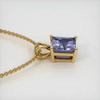 1.10 Ct. Gemstone Pendant, 14K Yellow Gold 3