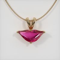 Ruby Pendant 1.45 Ct., 14K Yellow Gold Preview