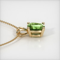 0.79 Ct. Sapphire Pendant, 14K Yellow Gold 3