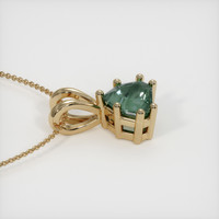 1.20 Ct. Sapphire Pendant, 14K Yellow Gold 3