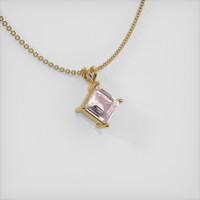 2.18 Ct. Sapphire Pendant, 14K Yellow Gold 2