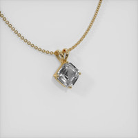 2.07 Ct. Sapphire Pendant, 18K Yellow Gold 2
