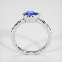 1.81 Ct. Blue Sapphire Ring, Platinum 950 3