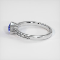 1.81 Ct. Blue Sapphire Ring, Platinum 950 4