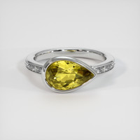 2.57 Ct. Gemstone Ring, Platinum 950 1