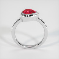 2.03 Ct. Ruby Ring, Platinum 950 3