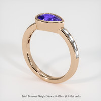 1.14 Ct. Gemstone Ring, 14K Rose Gold 2