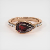 2.18 Ct. Gemstone Ring, 14K Rose Gold 1