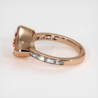 4.03 Ct. Sapphire Ring, 14K Rose Gold 4