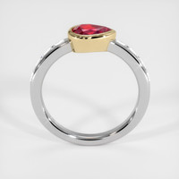 0.76 Ct. Ruby Ring, 18K Rose Gold 3