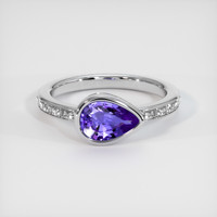 1.14 Ct. Gemstone Ring, 14K White Gold 1