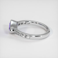 1.14 Ct. Gemstone Ring, 14K White Gold 4