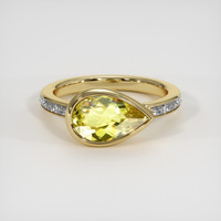 2.57 Ct. Gemstone Ring, 14K Yellow Gold 1