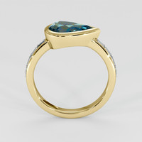 1.68 Ct. Bi Color Sapphire Ring, 14K Yellow Gold 3