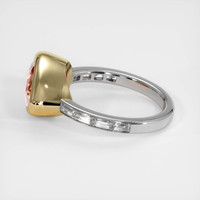 4.03 Ct. Sapphire Ring, 18K Yellow & White 4