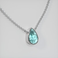 1.83 Ct. Gemstone Necklace, Platinum 950 2