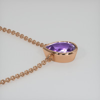 1.50 Ct. Gemstone Necklace, 14K Rose Gold 3