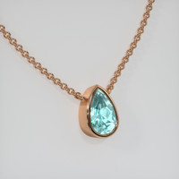 1.83 Ct. Gemstone Necklace, 14K Rose Gold 2