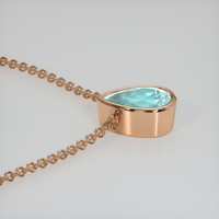 1.83 Ct. Gemstone Necklace, 14K Rose Gold 3