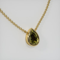 1.64 Ct. Gemstone Necklace, 14K Yellow Gold 2