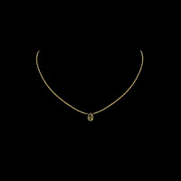 1.64 Ct. Gemstone Necklace, 14K Yellow Gold 4