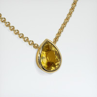 2.80 Ct. Gemstone Necklace, 14K Yellow Gold 2