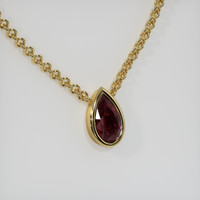 2.18 Ct. Gemstone Necklace, 14K Yellow Gold 2