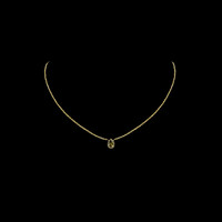 1.64 Ct. Gemstone Necklace, 18K Yellow Gold 4