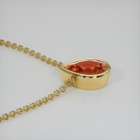 0.82 Ct. Gemstone Necklace, 18K Yellow Gold 3