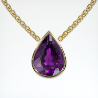 18.62 Ct. Gemstone Necklace, 18K Yellow Gold 1