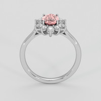 1.17 Ct. Pink Sapphire Ring, Platinum 950 3