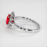 1.54 Ct. Ruby Ring, Platinum 950 4