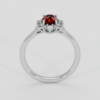 0.87 Ct. Ruby Ring, Platinum 950 3