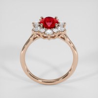 1.75 Ct. Ruby Ring, 14K Rose Gold 3