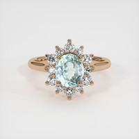 1.79 Ct. Sapphire Ring, 18K Rose Gold 1