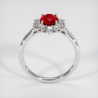 1.50 Ct. Ruby Ring, 10K White Gold 3