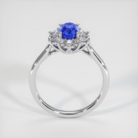 1.76 Ct. Sapphire Ring, 14K White Gold 3