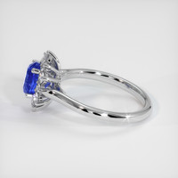 1.76 Ct. Sapphire Ring, 14K White Gold 4