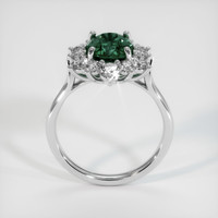 3.01 Ct. Bi Color Sapphire Ring, 14K White Gold 3