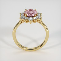 2.54 Ct. Pink Sapphire Ring, 10K Yellow Gold 3