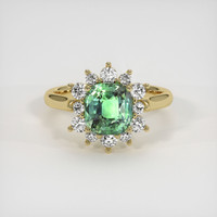 2.05 Ct. Gemstone Ring, 14K Yellow Gold 1