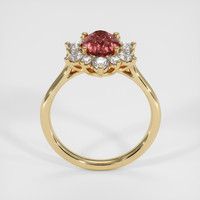 1.52 Ct. Padparadscha Sapphire Ring, 14K Yellow Gold 3
