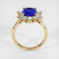 2.51 Ct. Sapphire Ring, 18K Yellow Gold 3
