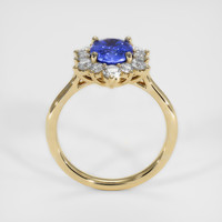 1.53 Ct. Sapphire Ring, 18K Yellow Gold 3