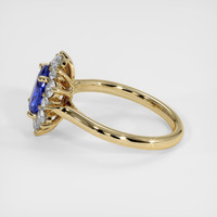 1.53 Ct. Sapphire Ring, 18K Yellow Gold 4