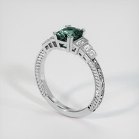1.56 Ct. Sapphire Ring, Platinum 950 2